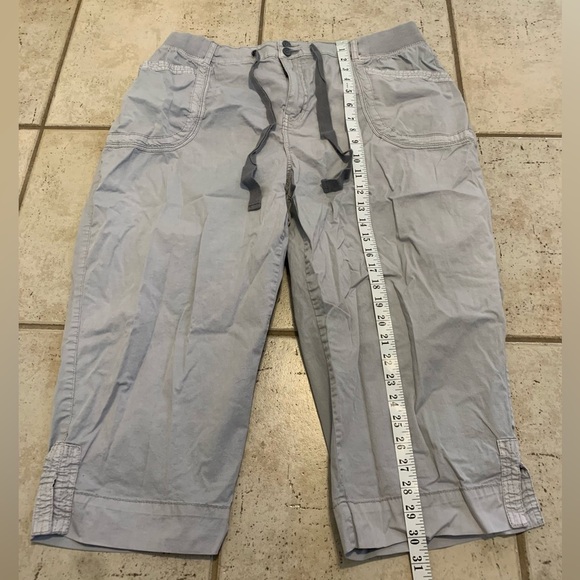 💜 DC Jeans Cropped Cargo Pants - Size 18 - Picture 6 of 6